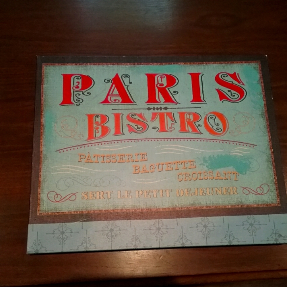Paris Bistro sign